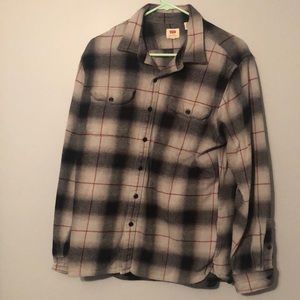 Levis Flannel. Size Large.